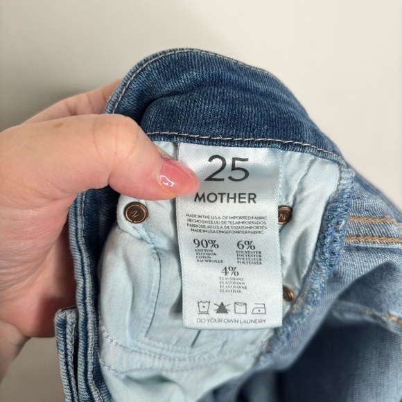 MOTHER The Looker Ankle Fray Jean in Wild Thing size 25 - Picture 13 of 15